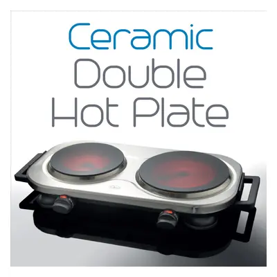 Quest Double Ceramic Hotplate / Adjustable Temperature Control