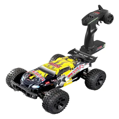 (Yellow) Brushless 1:10 Scale Remote Control RC Car 45+KM/H