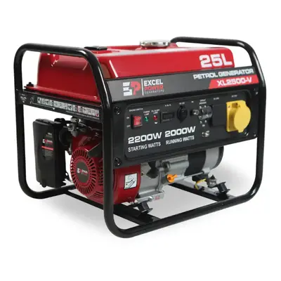 Excel Power Recoil Start 2.2KW Open Framed Petrol Generator