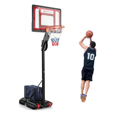 Indoor Outdoor Basketball Hoop Basketball Goal System w/ Weight Bag