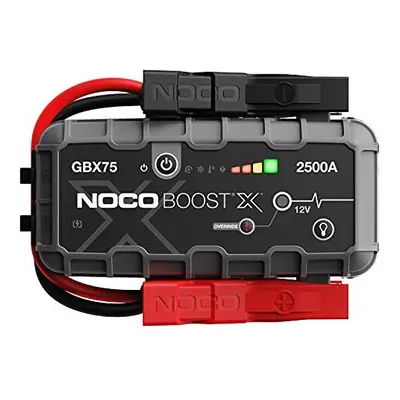 NOCO Boost X GBX75 2500A 12V UltraSafe Portable Lithium Jump Starter, Car Battery Booster Pack, 