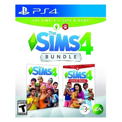 The Sims Plus Cats & Dogs Bundle PS4 Game (#)