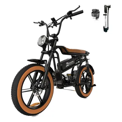 HITWAY EK30 Electric Bike, 20" x 4.0 Fat Tire Off-Road E Bike