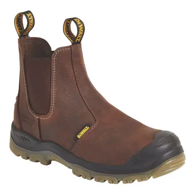 Dewalt Nitrogen Safety Dealer Boots Brown Size UK Wide Fit Water Resistant