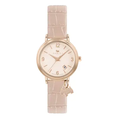 Radley Ladies Cobweb Croc Stepped Bezel Two Tone Strap Watch RY21342