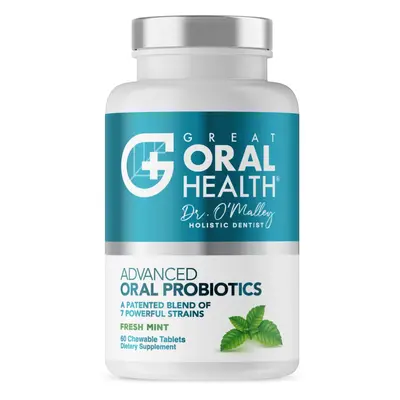 Advanced Oral Probiotics for Mouth - Bad Breath Treatment Supplement with BLIS K12 BLIS M18 - De