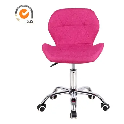 (Red) Home Office chair Adjustable Height Computer Chair