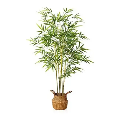 Kazeila Artificial Bamboo Plants Trees Outdoor 140cm Fake Plant Decorative Artificial Plants Ind