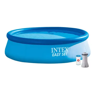 Intex Easy Set Pools 128132Gn, Size 366Cm X Cm/12Ft X 30, Swimming Pool With Filter Pn:128132Gn 