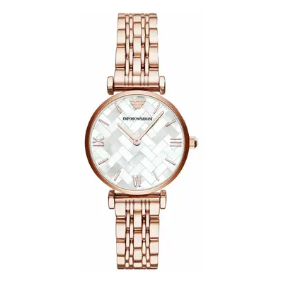 Emporio Armani AR11110 Gianni T-Bar Rose-Gold Tone Women's Watch