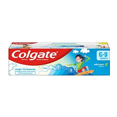 Colgate Mild Mint Flavour Kids Toothpaste Years 75ml