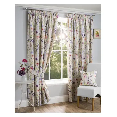 Hampshire Multi - Pencil Pleat Curtains - 66x72"/168x183cm