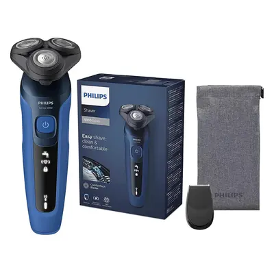 Philips Shaver Series 5000, Wet and Dry Electric Shaver (Model S5466/18), Dark Royal Blue