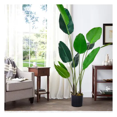 (1.8m) Artificial Tropical Tree Travelers Banana Potted Plants In/Outdoor