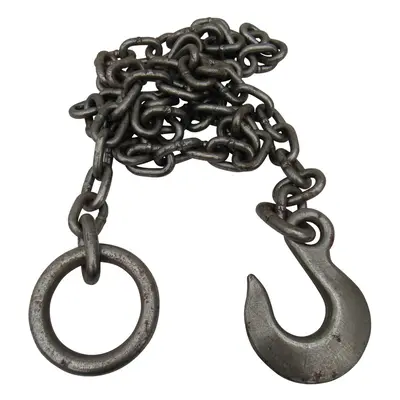 Tow Chain Hook Ring (12MM X 10FT Heavy Duty Agricultural Recovery)