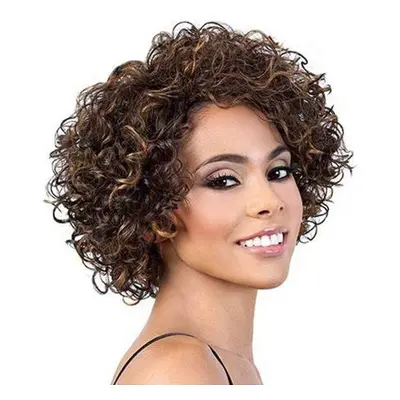 UDU Short Curly Human Hair Wigs For Black Women Glueless Wigs Human Ha