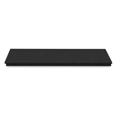 Adam Granite Stone Hearth in Black, Inch