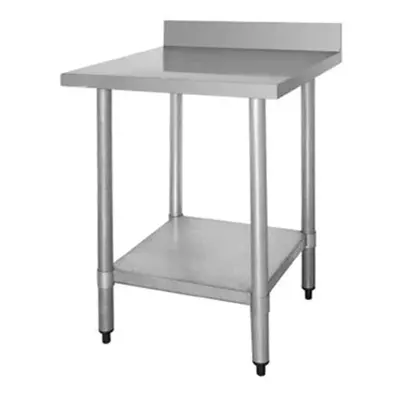 Quattro 600mm Wide Stainless Steel Wall Table