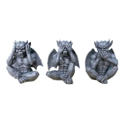 Hear No, See No, Speak No Evil ... Gargoyles | Resin Gothic Ornaments