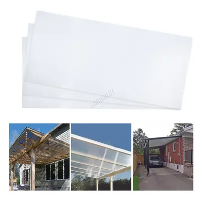 BIRCHTREE 4MM Polycarbonate Sheet 14PCS Greenhouse Panels Solid Glazing Clear