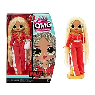 580515EUC LOL Surprise OMG Core Series Doll-Swag-with Fierce Fashions, Accessories, Shoes, & Mor