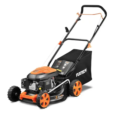 Petrol 146cc push lawnmower 18inch cutting width FUXTEC RM4646ECO