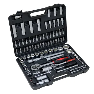 Oypla 94pc 1/4" & 1/2" Socket Ratchet Screwdriver Bit Set with Case