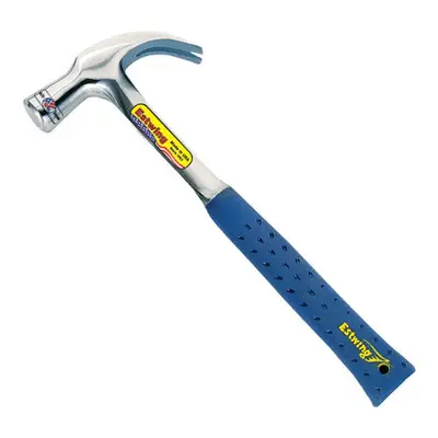 Estwing E328C 24oz Curved Claw Hammer Blue Shock Reduction Grip Length 343mm