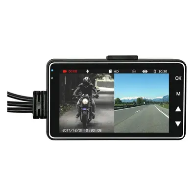 Motorcycle DVR Dual Lens Driving Recorder