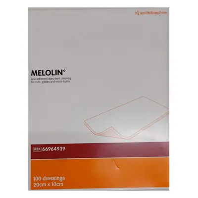 Melolin Pad Dressing 20x10cm Pack of Low-Adherent Sterile