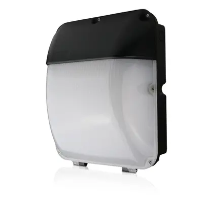 Bright Source LED Slim Wall Pack, Outdoor Bulkhead Light Fitting, 30w, 2200lm, 3CCT Switchable C