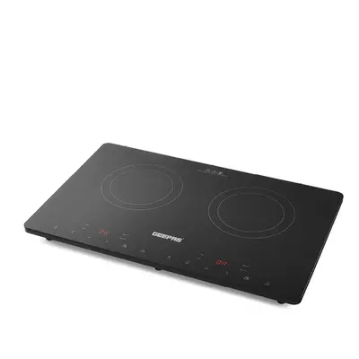 Geepas 2800W Double Induction Hob Cooker, Digital w/LED Touch Display