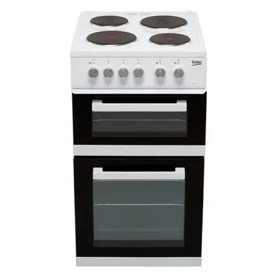 Beko KD531AW 50cm Electric Cooker with Sealed plate hob Hob - White - A Rated