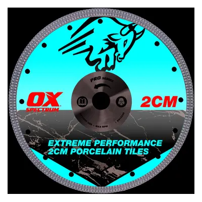 OX Pro 2CM Porcelain Cutting Blade - 230/22.23mm