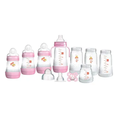 MAM Easy Start Self Sterilising Anti Colic Starter Set, Newborn Bottle Set and Soother, Newborn 