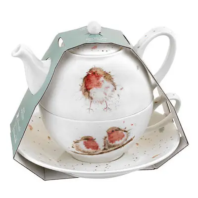 Royal Worcester Wrendale Tea For One With Saucer (Robbins)