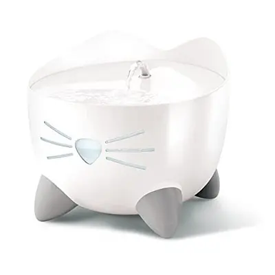 Catit PIXI Cat Drinking Fountain, Running Water Fountain, White