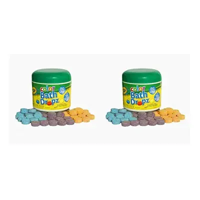 Crayola Color Bath Dropz Tablets 3.59 Ounce Jar (3 Pack)