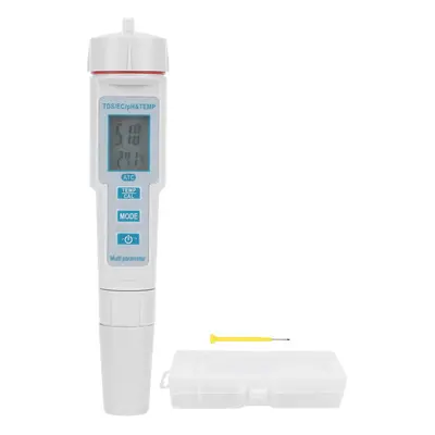 4 In Water Quality Test Pen Ph/ec/tds/temp Tester For Swimming Pool Drinking Water Laboratory