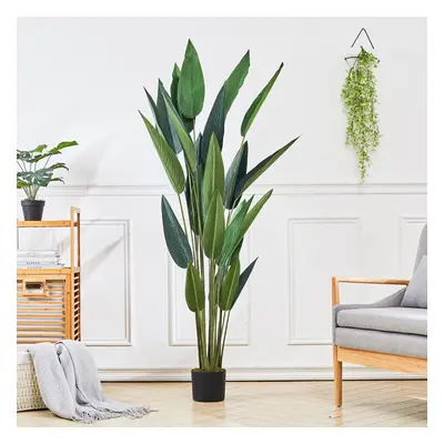 (180cm H) Artificial Bird of Paradise Plant Fake Tropical Tree in Pot