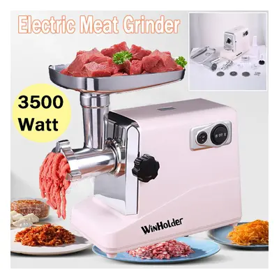 Heavy Duty 3500W Powerful Electric Meat Grinder Sausage Maker Mincer Stuffer