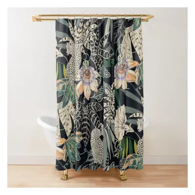 Shower Curtains tropical for Bathroom Decor 72x72 inches