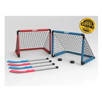 EzyRoller Hockey Set with Goals, Pucks and Sticks