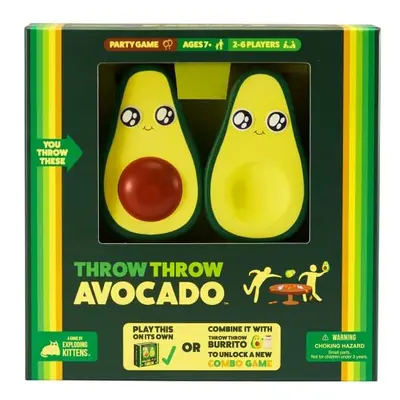 Throw Throw Avocado by Exploding Kittens - Card Games for Adults Teens & Kids - Fun Family Games