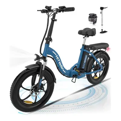 (Blue) HITWAY Bk6s Electric Bike Ebikes up 90KM