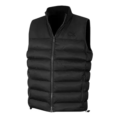 (M, Black) Calvin Klein Mens Lassen Padded Water Repellent Golf Gilet