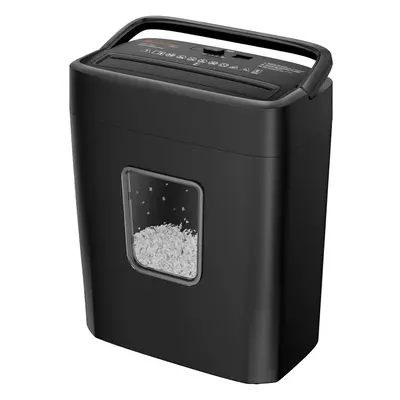 (6 Sheet - Micro Cut) Micro Shredder, Sheet, P-4, Home Use Shredder, Shreds Credit Cards/Staples