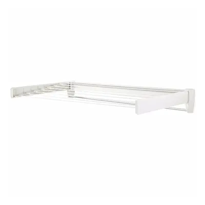 Leifheit Wall-Mounted Airer Telegant Plus White Clothes Drying Rack Hanger