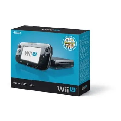 Nintendo Wii U Console - 32GB Black Deluxe Set