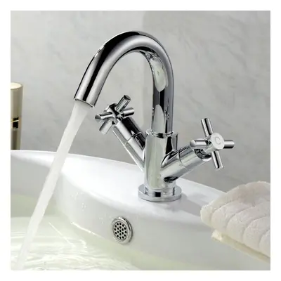 Crox Basin Mono Mixer Tap & Sprung Waste Chrome